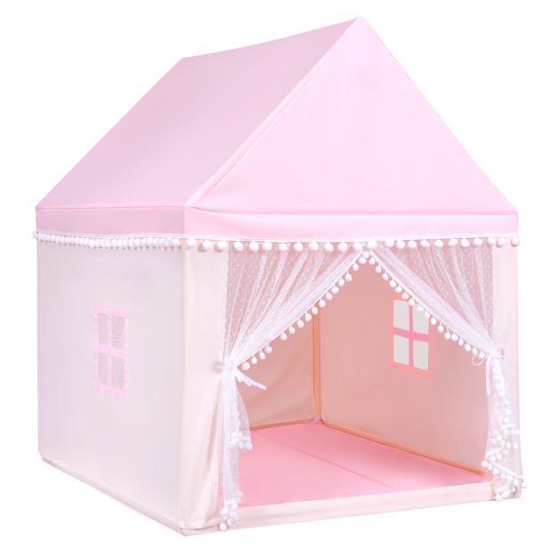 Chateau en tissu bleu cabane tente maison jouet enfant - Jeux éducatifs