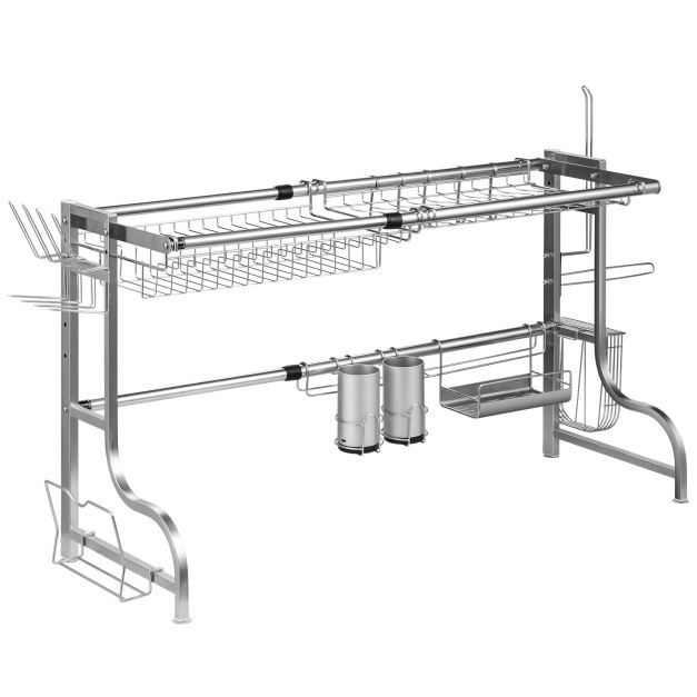 Égouttoir Suspendu émaillé Vintage - Rangement Cuisine