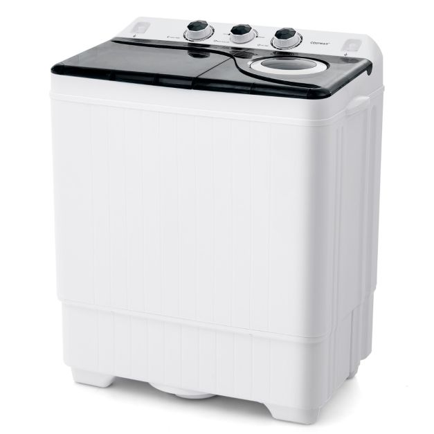 Machine à laver portable pliante avec sèche-linge, machine à laver