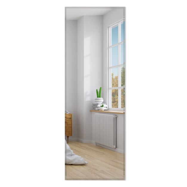 Miroir Rectangulaire Personnalisable Contemporain Sans Cadre En Bronze De La Collection Quadris Petit