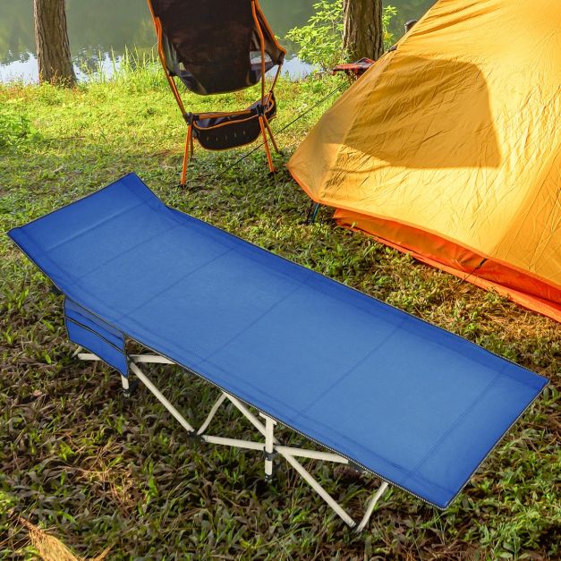 Lit De Camping Pliable Charge Jusqu'à 400 Kg Lit De Voyage à