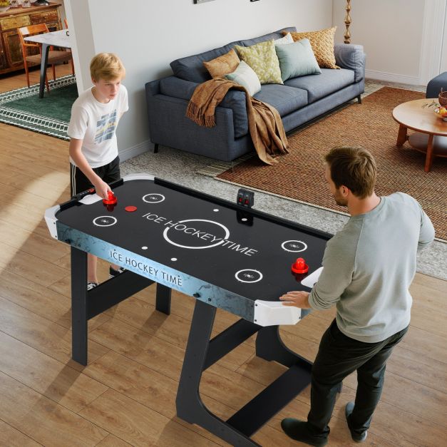 Jeu De Hockey Sur Table Power Play 28 Pouces – Portable En Bois Pour Enfants