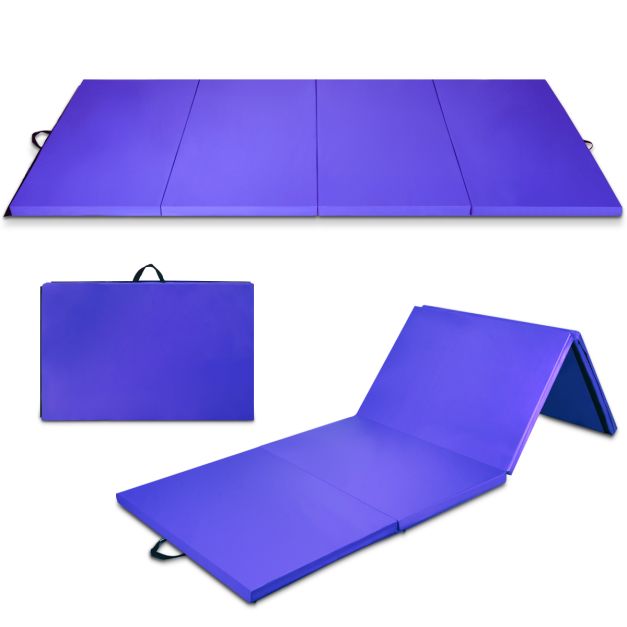Barre de Gymnastique en Acier Hauteur Réglable de 91 à 150CM Capacité de  Poids 100KG Violet - Costway