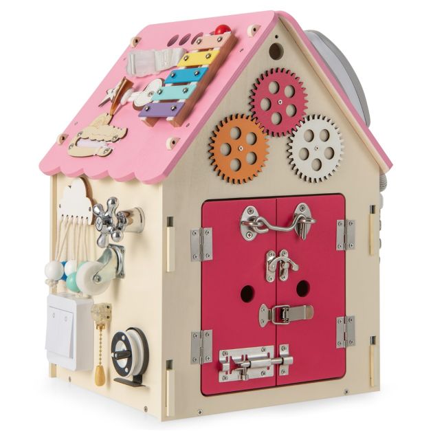 Cube de rangement ludique pour enfant - Rangement jouets - 33x33x33 - ON  RANGE TOUT
