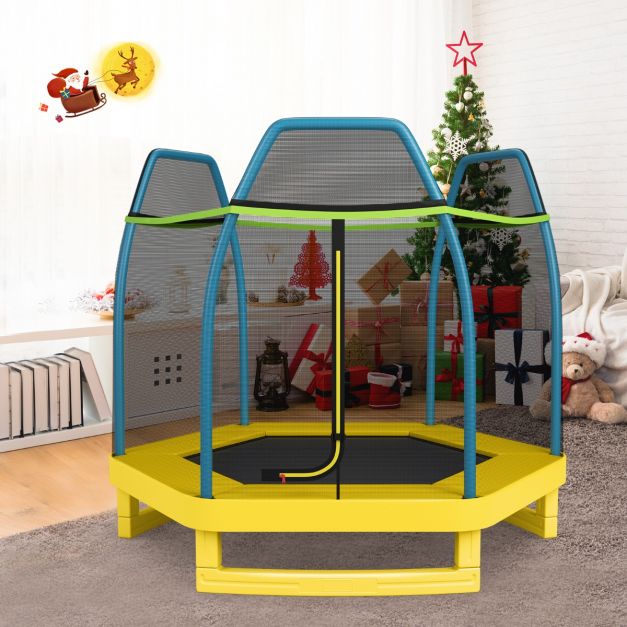 Tapis de trampoline, compatible avec un cadre de 2,4 m (8 pi) et doté