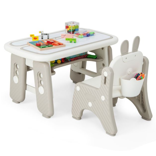 Ensemble table et chaises pour enfants pour jouer,manger, dessiner