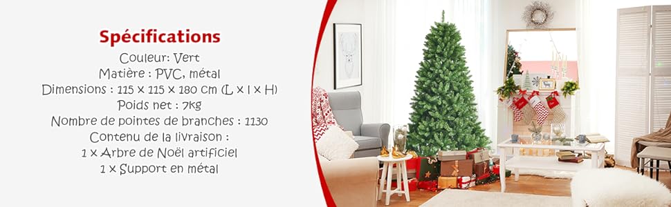 eenvoudig te installeren kerstboom