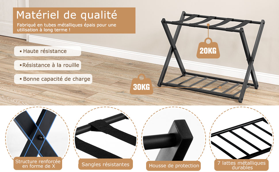 support-bagage-hotel