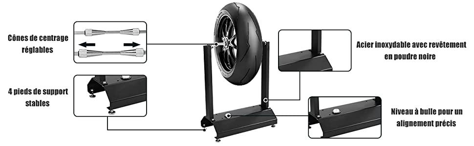 support-dequilibrage-de-roue
