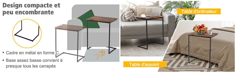table-d-appoint-de-style-industriel