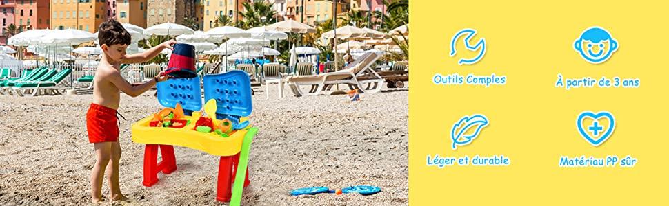 table-dactivites-de-jeu-de-plage-interieure-en-plein-air