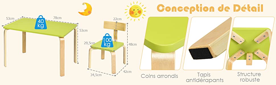 tables-chaises-enfant