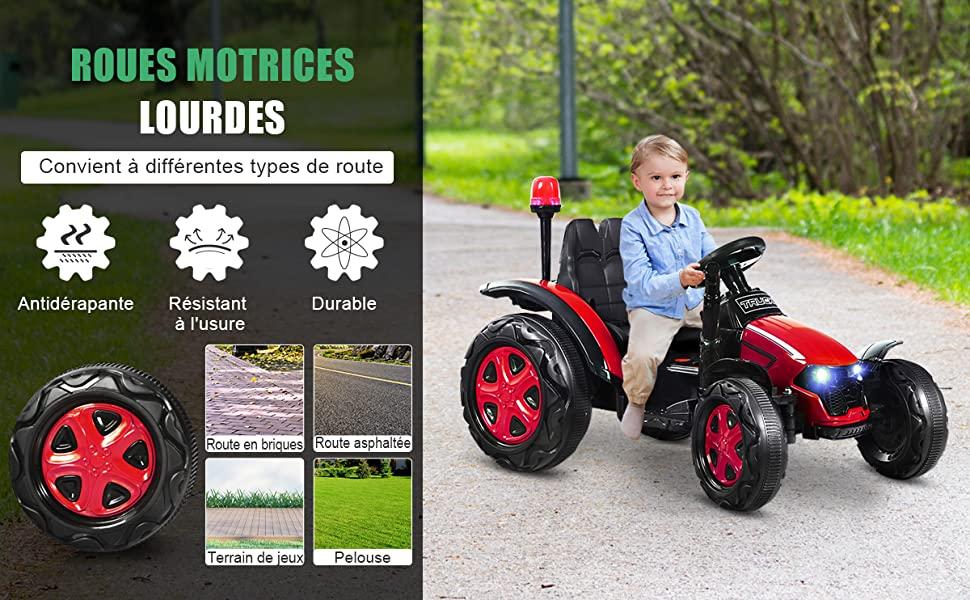 tracteur-telecommande-avec-remorque
