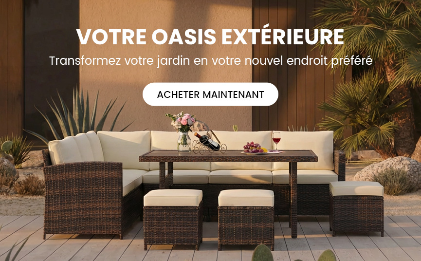 Votre oasis extérieure